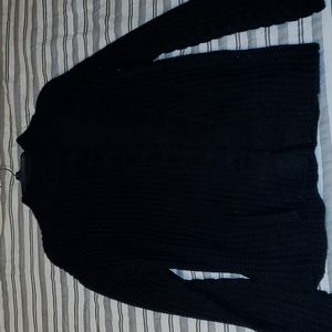 Black knit sweater
